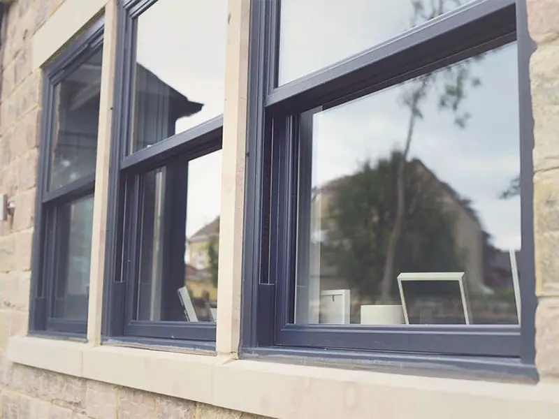 Picture of an example of Sash Windows supoplied and fitted by Middleton Glass Ltd., Tywyn.